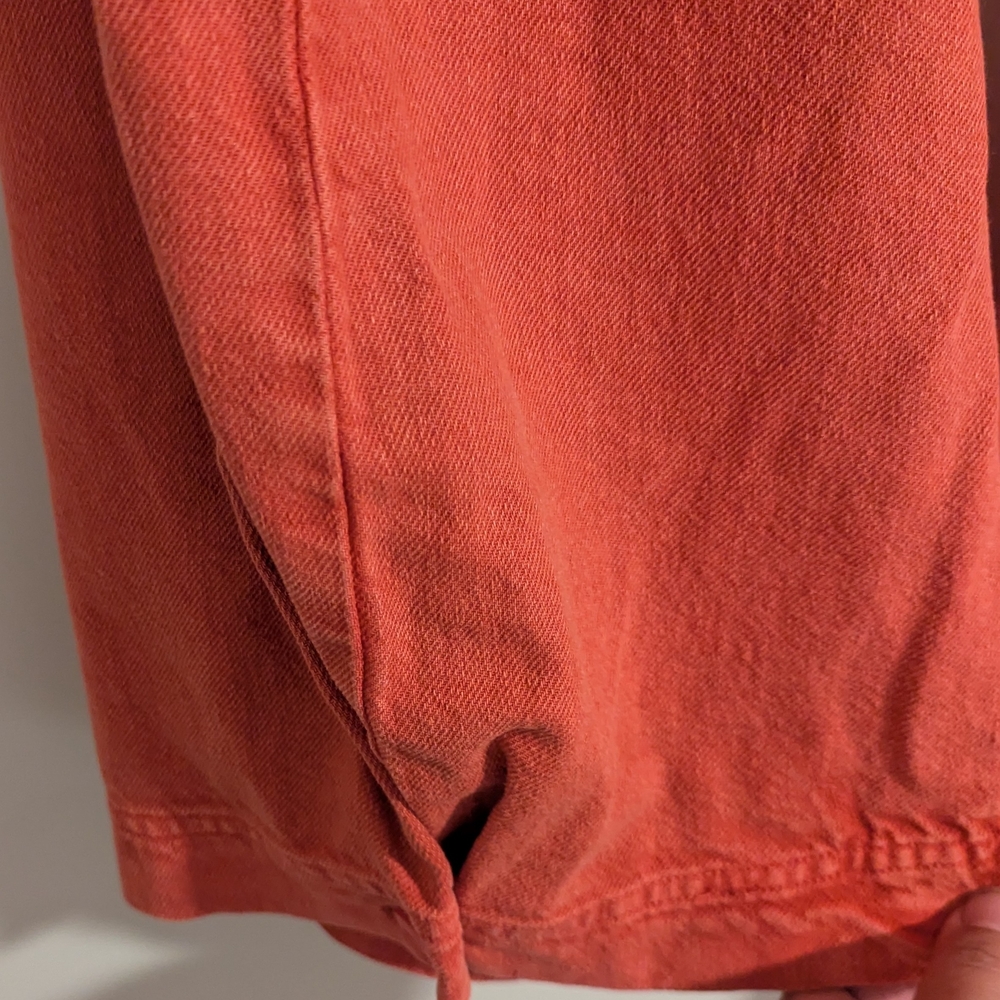 NWOT Free People Cool Harbor Red Elastic Waist Wide Leg Pants, M - Picture 8 of 12